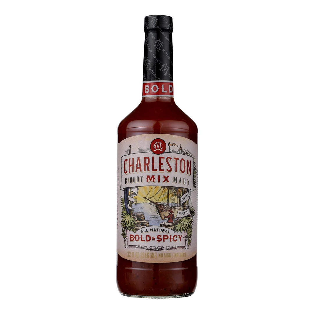 Charleston Mix - Mix Bloody Mary Bold Spicy - Case Of 12-32 Fz - Maras Green